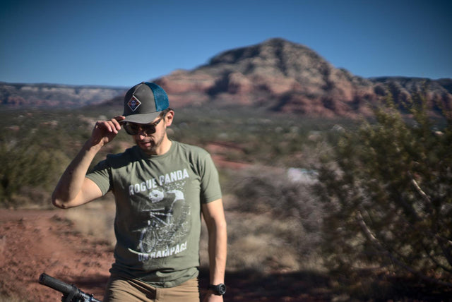Green “Rogue Panda on Rampage” Tee - Clearance