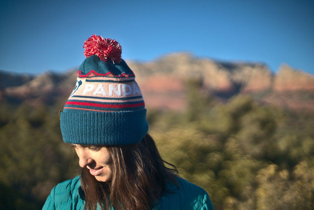 Panda Pom Hat - Clearance