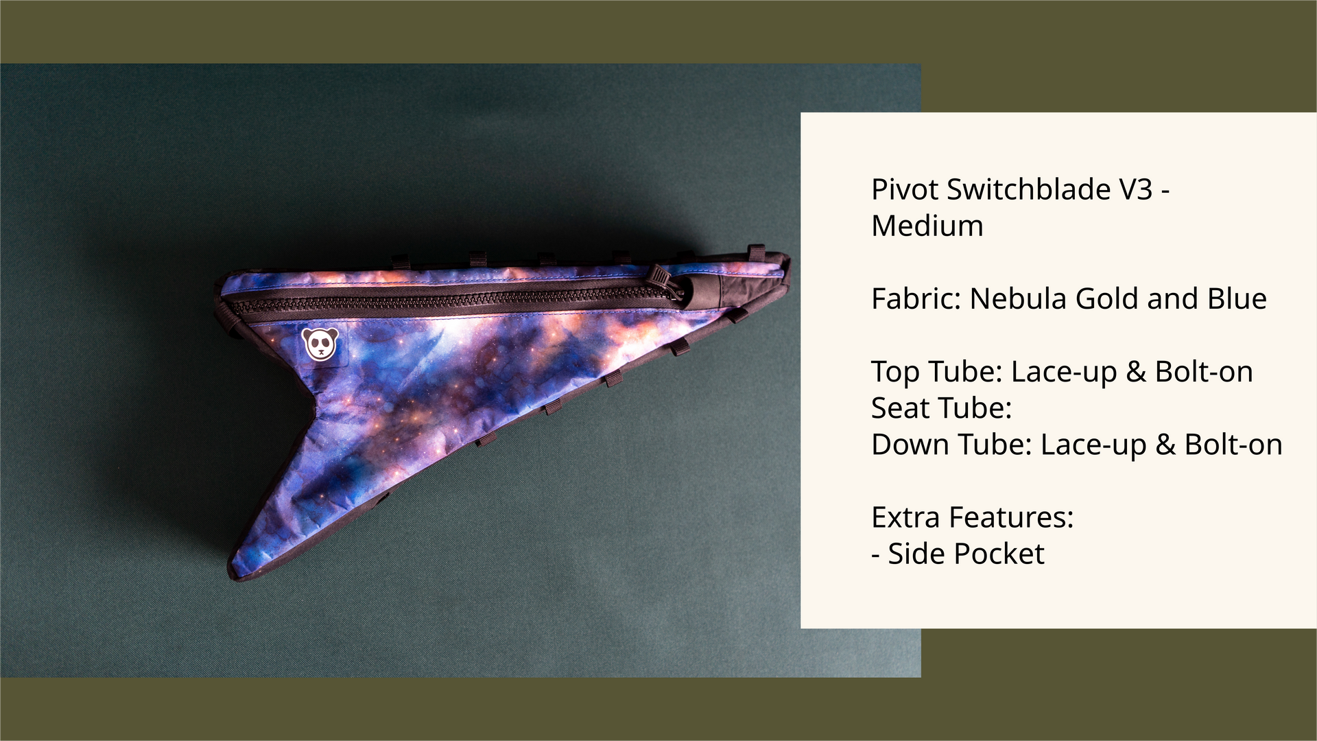 Overstock Frame Bags – RoguePandaDesigns