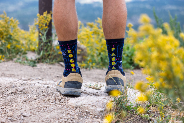 8-Bit Panda Wool Socks