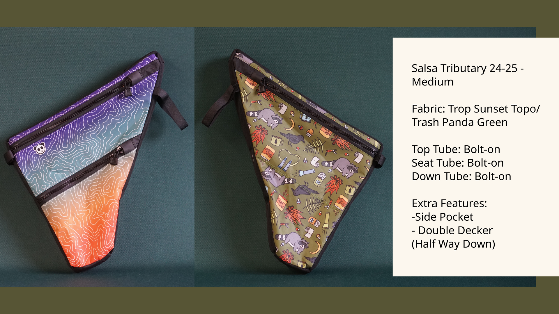 Overstock Frame Bags – RoguePandaDesigns