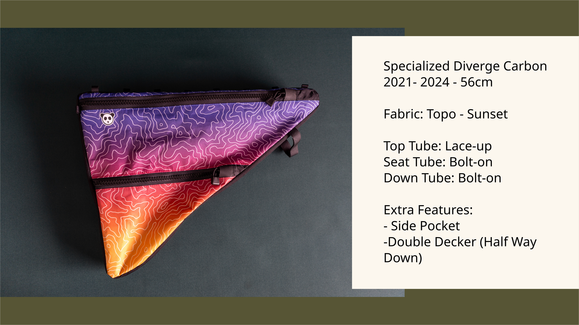 Overstock Frame Bags – RoguePandaDesigns