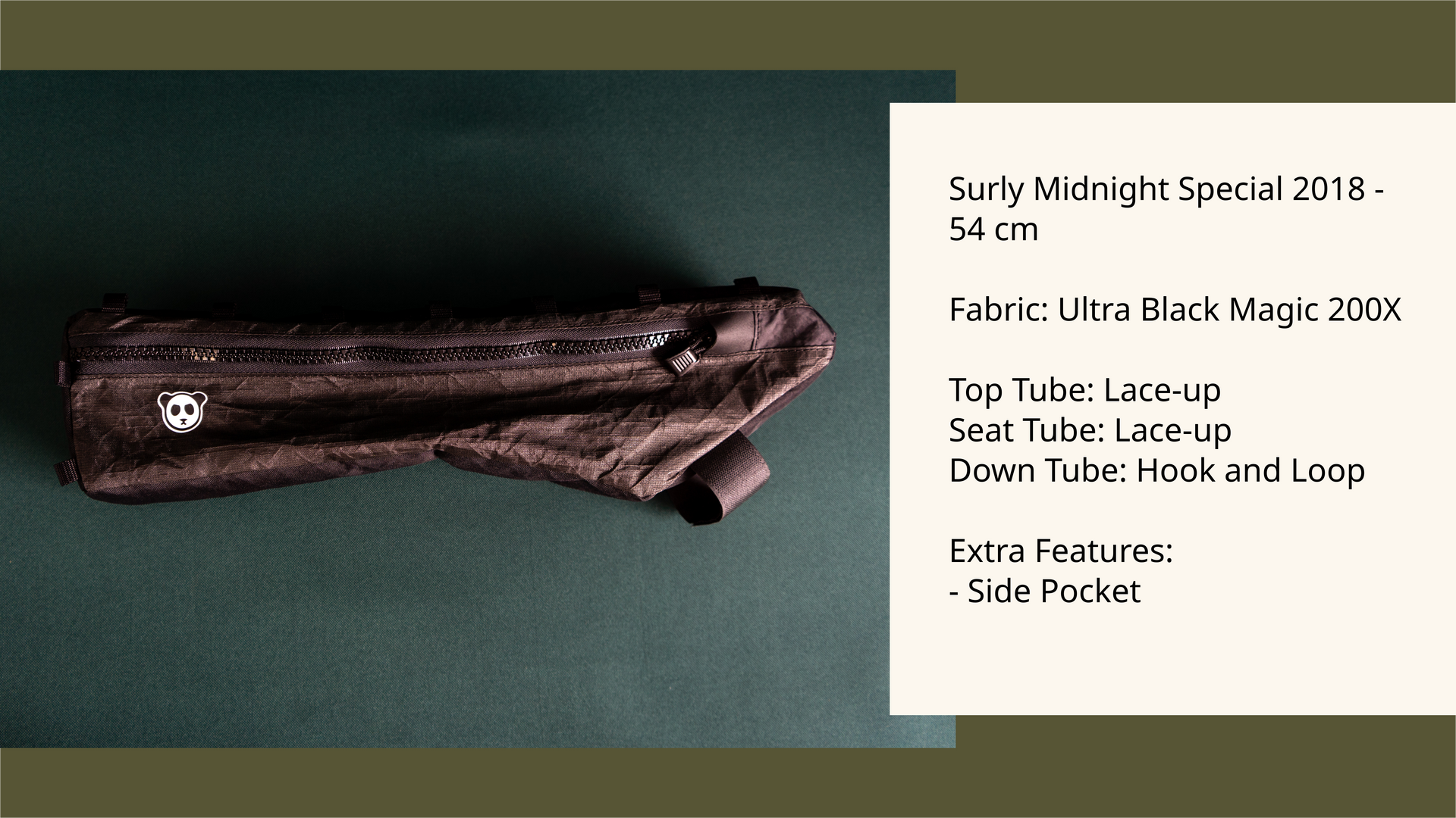 Overstock Frame Bags – RoguePandaDesigns