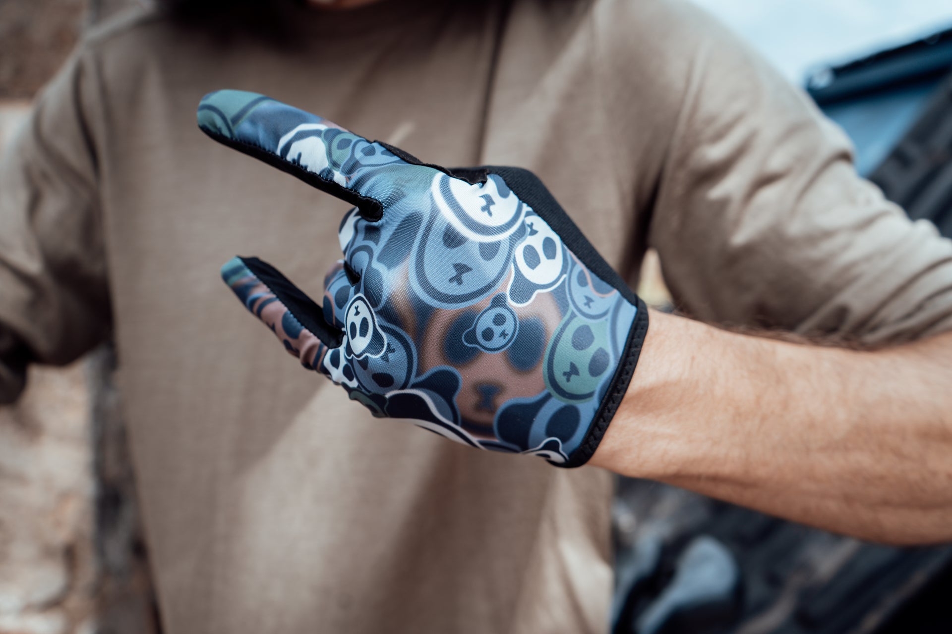 handschuhe panda Panda Trail Glove – RoguePandaDesigns